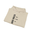 Load image into Gallery viewer, Haus Rules Unisex Hooded Sweatshirt

